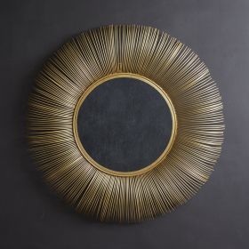 Golden Sunburst Mirror