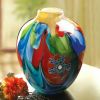 Accent Plus Handcrafted Art Glass Vase