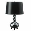 Nikki Chu Modern Black and White Lamp