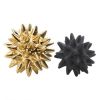 Nikki Chu Gold and Black Spike Sculpture Set