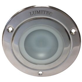 Lumitec Shadow - Flush Mount Down Light - Polished SS Finish - White Non-Dimming