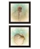 "The Sea III & Sea IV" 2-Piece Vignette by Sophie 6; Ready to Hang Framed Print; Black Frame