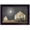 Trendy Decor 4U "Still of the Night" Framed Wall Art; Modern Home Decor Framed Print for Living Room; Bedroom & Farmhouse Wall Decoration by Billy Jac