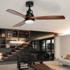 52" Canyon 3-Blade LED Ceiling Fan with Remote Control