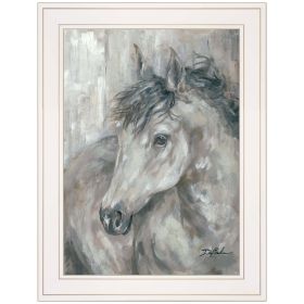 "True Spirit" by Debi Coules; Ready to Hang Framed Print; White Frame