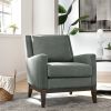 Adel 28.5&quot; W Accent Chair-Dark Gray - as Pic