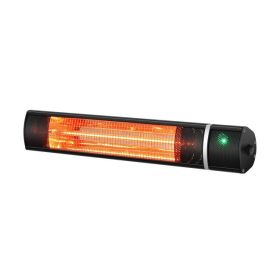 1500W Outdoor Electric Patio Heater with Remote Control - black