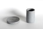 Concrete Bath Accessory Set for Vanity Countertops,Grey Stone Color/Cement Grey Color - Gray