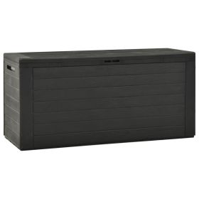 vidaXL Patio Storage Box Anthracite 45.7"x17.3"x21.7" - Anthracite