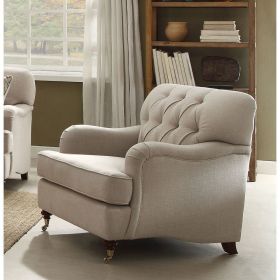 Alianza Chair in Beige Fabric - 52582