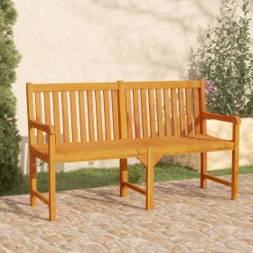 vidaXL Patio Bench 59.1" Solid Acacia Wood - Brown