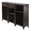 Ancona 3-Pc Modular Wine Cabinet Set