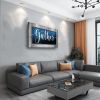 Wall Art for Living Room|Gather Signs for Home Decor|Gather Wall Decor|Blue Canvas Print Poster|Ready to Hang 20"X40" - 20x40inchx1pcs