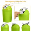 Bathroom Accessories Set 6 Pcs Bathroom Set Ensemble Complete Soap Dispenser Toothbrush Holder - Green