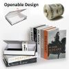 5pcs Fashion Fake Books Decoration Storage Box Luxury Simulation Books Nordic Modern Home Study Living Room Coffee Table Decor - 5pcs Set A - CN