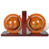 vidaXL Bookend Globe 2 pcs