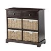 Eurytus 6 - Drawer Accent Chest with Removable Woven Baskets