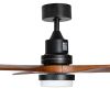 52" Canyon 3-Blade LED Ceiling Fan with Remote Control