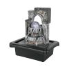 10.6inches Indoor Tabletop Water Fountain with Crystal Ball & Led Light - 10.6inches