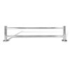 Stainless Steel Towel Rack 2 Tubes - Silver