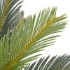 vidaXL Artificial Plant Cycas Palm with Pot Green 35.4"