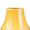 Sienna 12 Inch Tall Ceramic Vase with Handcrafted Cubic Design; Yellow; DunaWest - Default