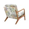 Wood Frame Armchair; Modern Accent Chair Lounge Chair for Living Room - pic