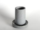 Concrete Bath Accessory Set for Vanity Countertops,Grey Stone Color/Cement Grey Color - Gray