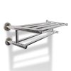 Stainless Steel Towel Rack 6 Tubes - Silver