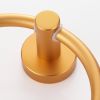 Towel Ring Golden Gold; Bath Hand Towel Ring Thicken Space Aluminum Round Towel Holder for Bathroom - as Pic