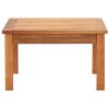 vidaXL Patio Coffee Table 23.6"x23.6"x14.2" Solid Acacia Wood - Brown