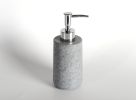 Concrete Bath Accessory Set for Vanity Countertops,Grey Stone Color/Cement Grey Color - Gray