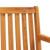 vidaXL Patio Bench 59.1" Solid Acacia Wood - Brown