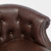 Ophelia Button Tufted Accent Chair - as Pic