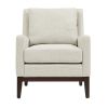 Adel 28.5&quot;W Accent Chair-Beige - as Pic