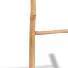 vidaXL Bamboo Towel Ladder with 6 Rungs - Brown