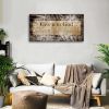 Canvas Wall Art for Bedroom - Christian Quote Sayings Wall Decor - Give it to God and go to Sleep Sign Canvas Prints;  20"X40" - 20inchesx40inches