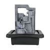 10.6inches Tabletop Water Fountain with Led Light - 10.6inches