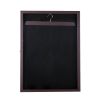 Jersey Display Frame Case;  Acrylic Wooden Shadow Box with Hanger;  Home Decor for Sport Shirt;   Dark Brown XH - dark brown