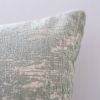 Decorative Mint and Beige Chenille Throw Pillow - as Pic