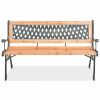 vidaXL Patio Bench 48" Wood - Brown