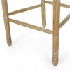 Jaeden Beige Backless 30-Inch Bar Stools (Set of 2)