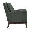 Adel 28.5&quot; W Accent Chair-Dark Gray - as Pic