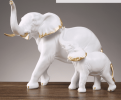 Creative Lucky Elephant Handicraft Ornament Desktop Decoration Good Luck Decoration Ornament For Home Office Wine Cabinet