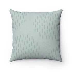 Green Abstract Print Cushion Home Decoration Accents - 4 Sizes (size: 18" X 18")