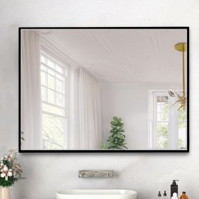 Beveled Black Mirror (Color: Black,38"*26")