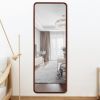 Mid-Century Modern Full Length Mirror, 64"x 21"