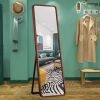 Mid-Century Modern Full Length Mirror, 64"x 21"